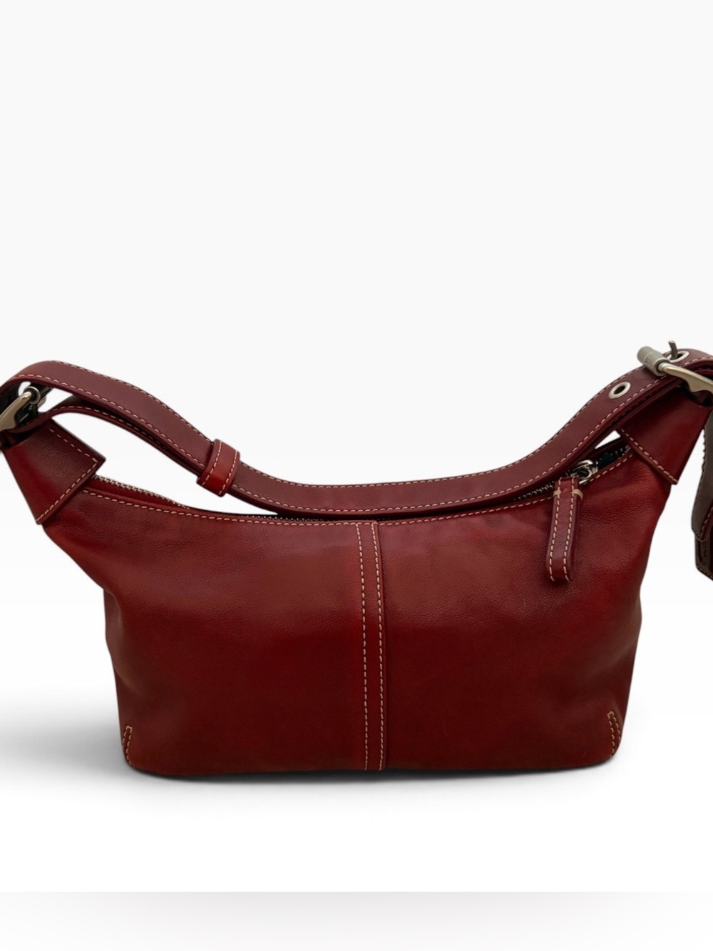 Vintage coach legacy Demi hobo cherry, red leather bag